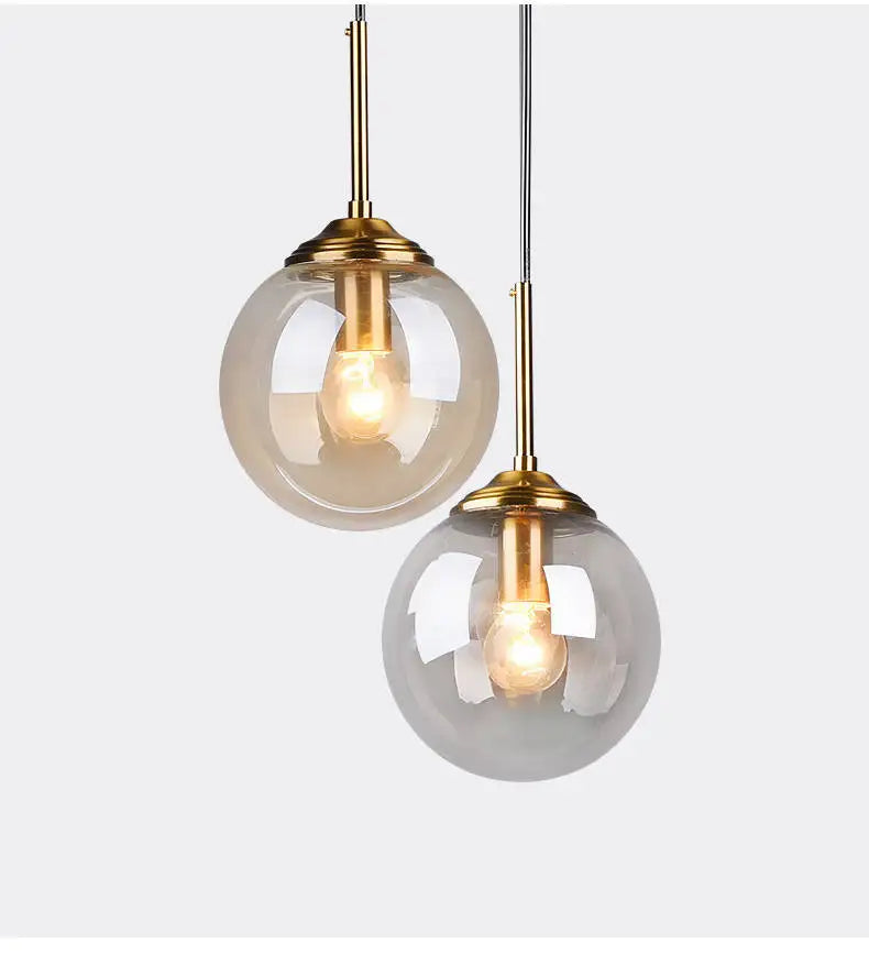 Glass Pendant Light