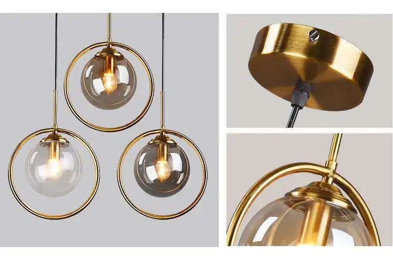 Glass Pendant Light