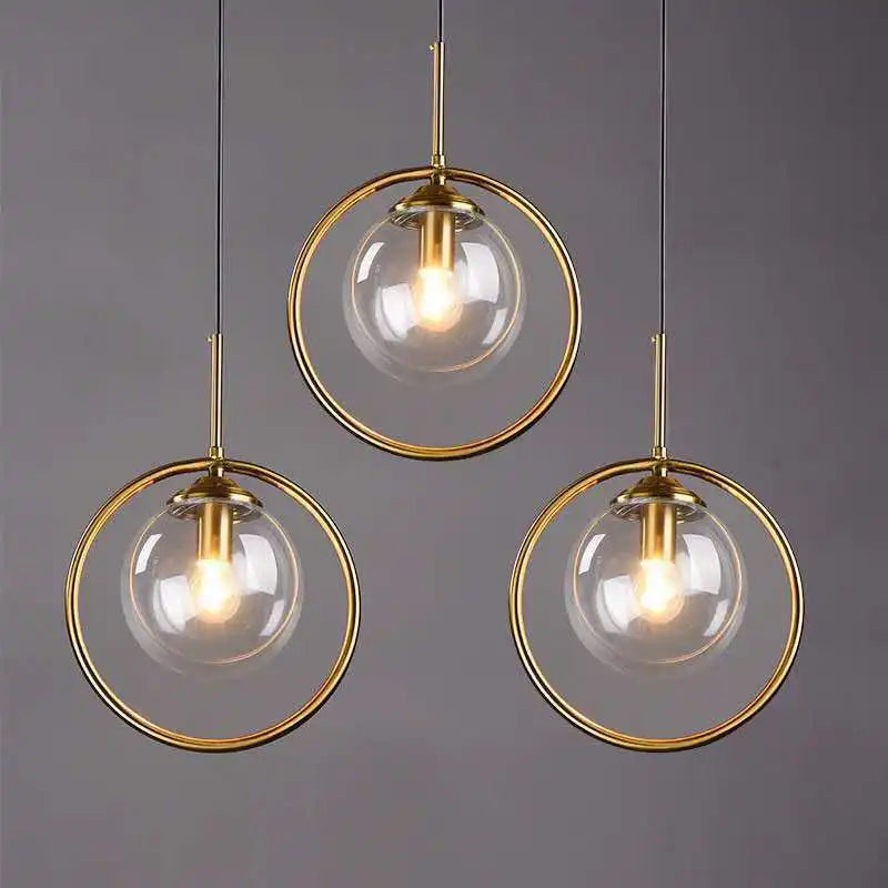 Glass Pendant Light