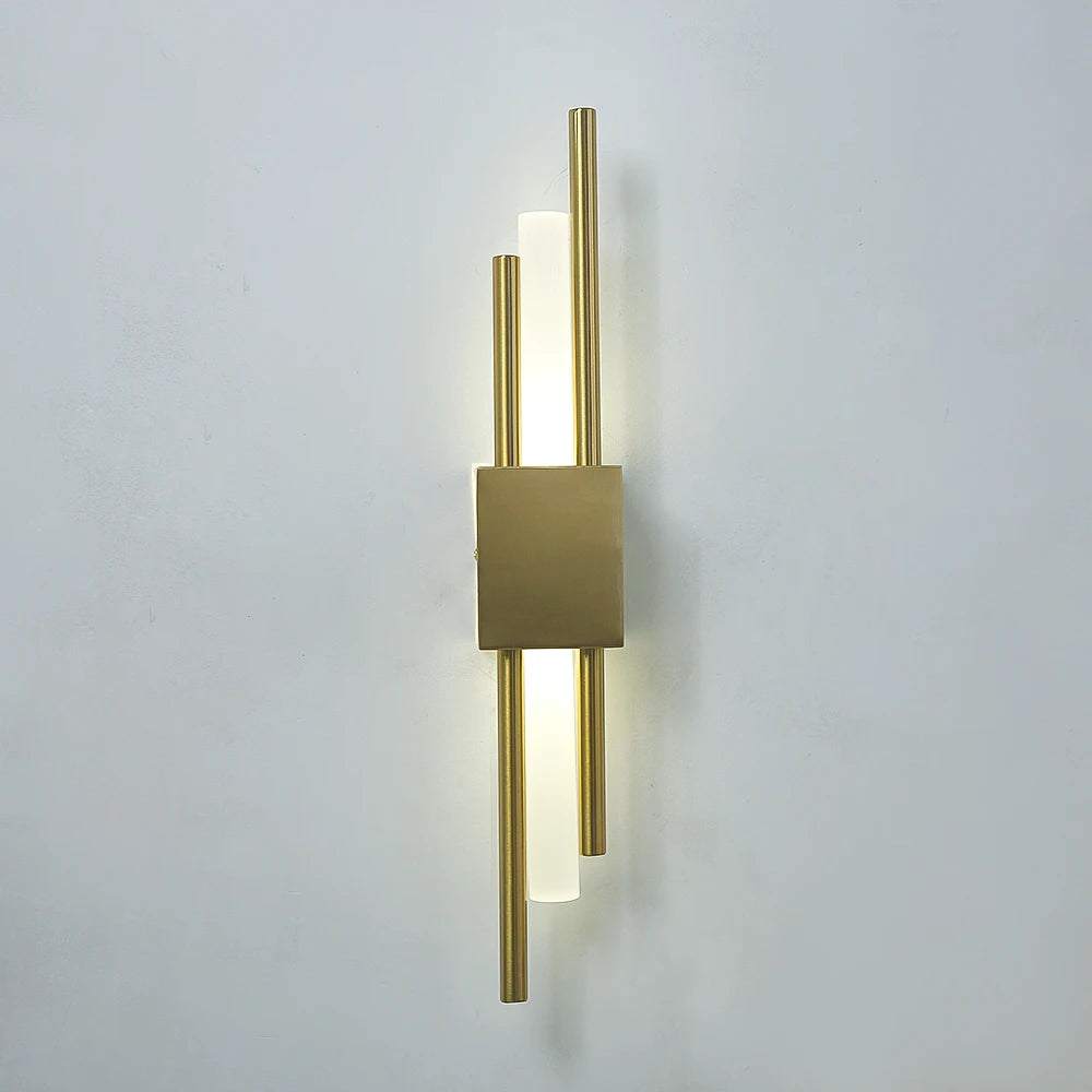 Modern Brass LED Wall Sconce