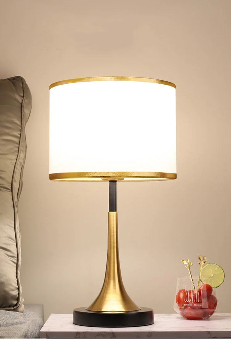 American. Trumpet Lamp Bedside Table Lamp