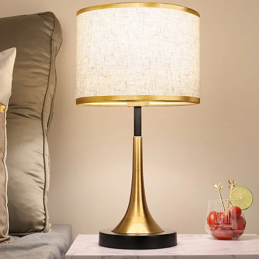 American. Trumpet Lamp Bedside Table Lamp