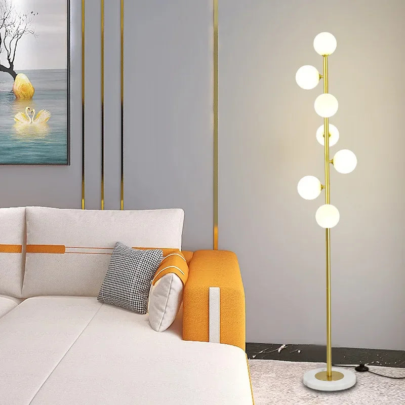 Glow Ball Floor Lamp