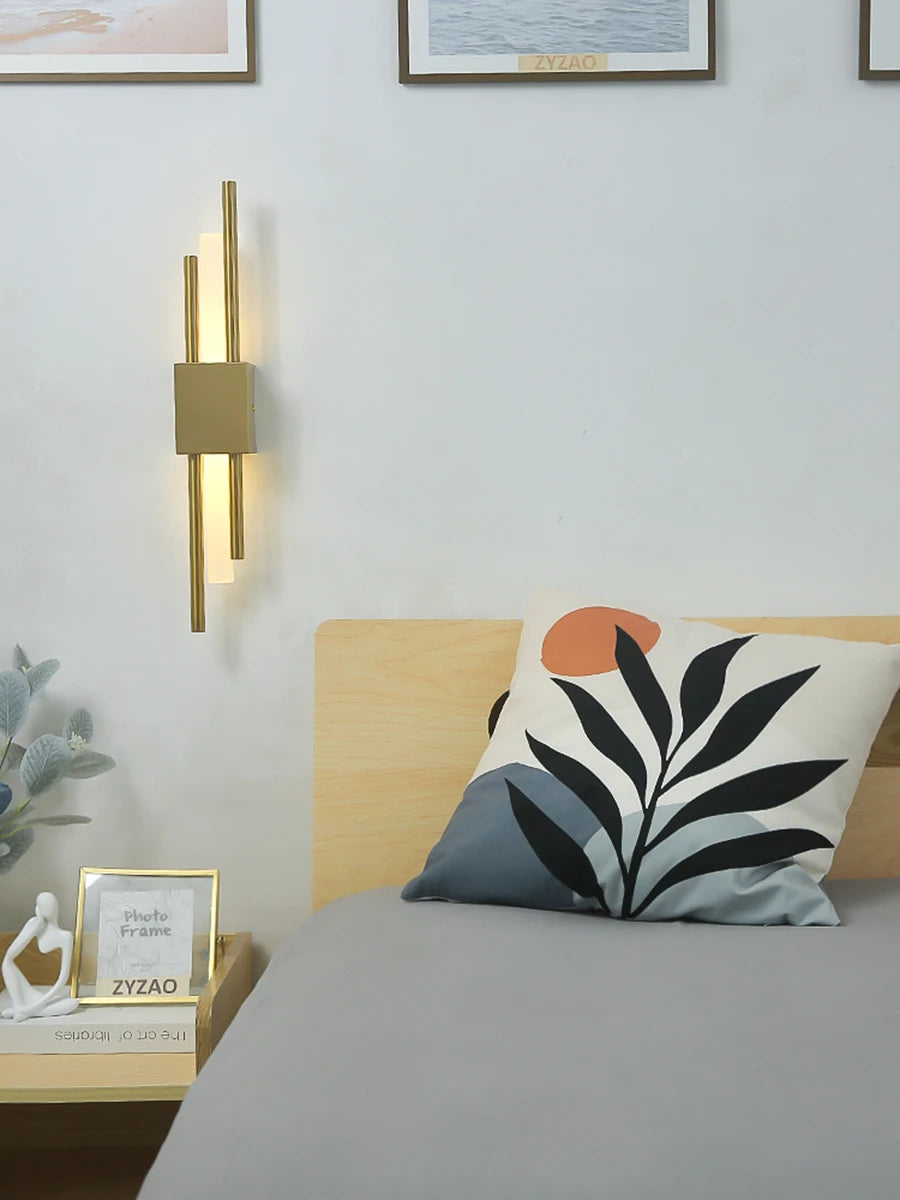 Modern Brass LED Wall Sconce