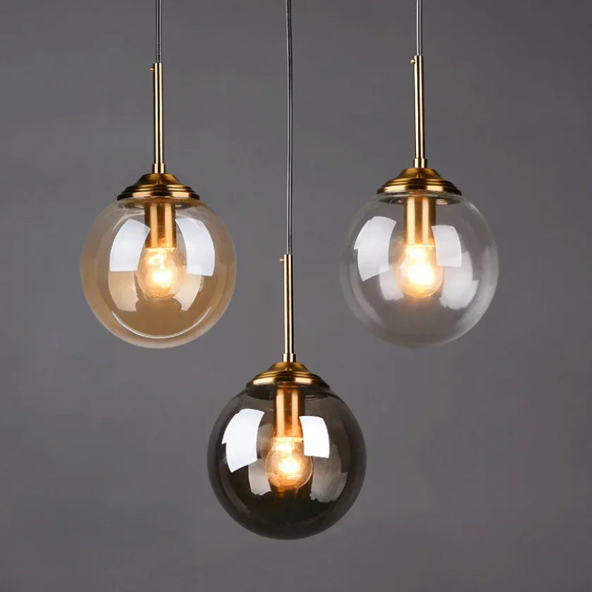 Glass Pendant Light